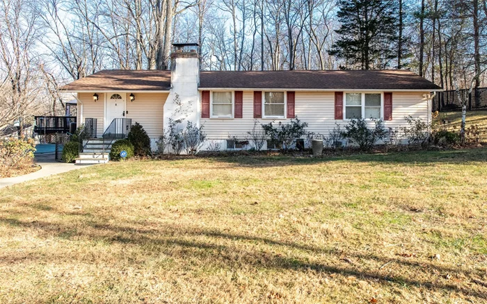 Welcome Home! What a lovely property to come home to! There are three bedrooms and two full baths (updated). The kitchen is updated with granite counters and stainless appliances. The basement houses a family/play room, a laundry room and spare bedroom. You can walk out of the basement to the gorgeous inground pool. There is a beautiful expansive deck, complete with a great old tree and lovely gazebo. The grounds are professionally landscaped with hydrangeas and multiple fruit trees (apple, peach, cherry and plum). There is a B-Dry system in the basement as well as a radon remediation system. Please allow 24 hour notice for appointments. Don&rsquo;t miss out on this lovely property. Use Showing Time.