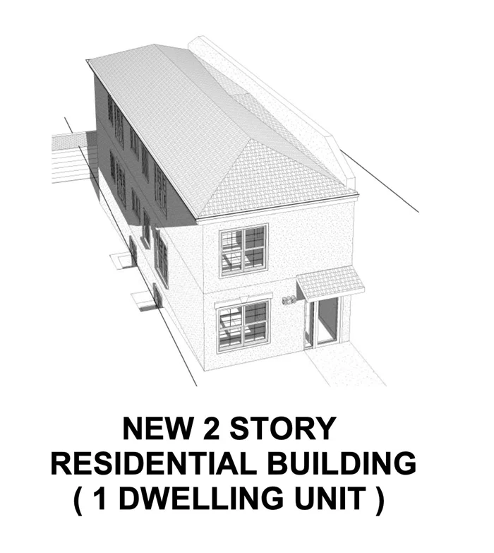 25x100 Lot for sale. DOB Approved Plans included in sale for Single Family Residence. Possible conversion to multi-family under City of Yes approval.