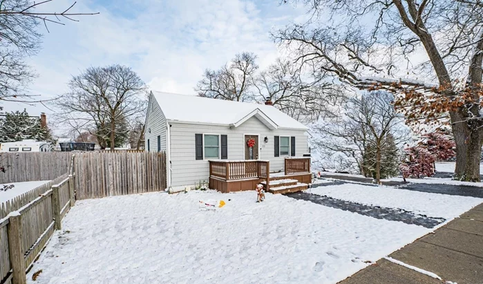 This 728 square foot ranch is immaculate in every respect. Open concept design with countless updates. Stainless steel appliances, hardwood floors, a full basement and SO much more !