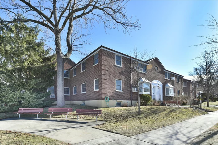 SECOND FLOOR 5A DEEPDALE GARDEN APARTMENT. Living room, dining area, up-dated galley kitchen with 2 windows with washer, dryer, refrigerator and dishwasher. Wood floors as seen, two bedrooms, one bath and pulldown stairs to attic.