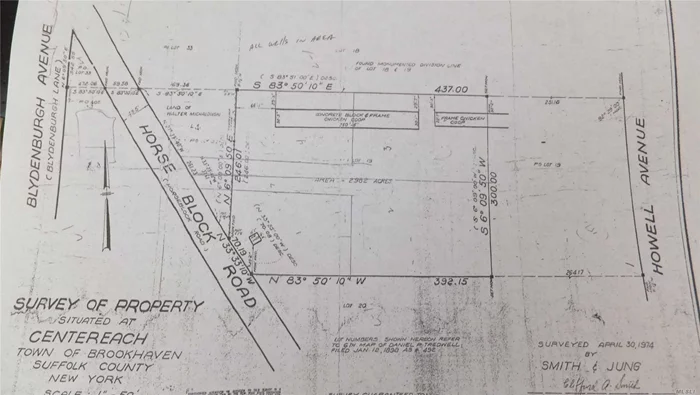 75 Horseblock Rd. is a 2 Parcel Lot. Cleared and flat Close to Nicolls Rd. (97).Parcel ID: 0200-517-00-02-00-007-003 =2.98 acres.Parcel ID: 0200-517-00-02-00-003-000 =0.53 acres.