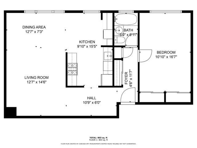 Come See this Updated 2nd Floor Garden Apartment 1 Bedroom, 1 Bath Unit. Many Updates! Washer Dryer In unit. Ample Parking, Close to All.