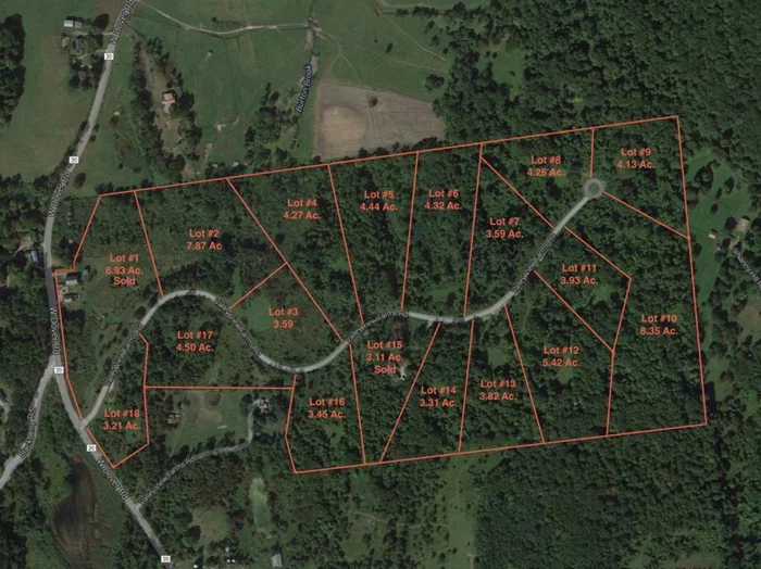 An incredible opportunity to purchase and build your own dream home on fully BOHA prime land. Privately set back from the road on a culdesac on 4.26 acres. Build your dream home exactly the way you want it with financing options or purchase multiple lots and sell them for a profit. There are board of health approvals, Declarations, Cable, Sewer plans, Road, drainage all in place. Only 5 minutes north of town of Pawling-Metro-North, with Restaurants, Shops, Rte 22 in complete peace and serenity. Approvals for the houses are for no less than 2, 500sq/ft and no greater than 10, 000sq/ft. For any questions about land financing, building or anything pertaining to the land please feel free to reach out directly. Great opportunity