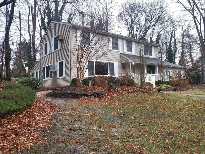 this house is already headed to contract mint large colonial on dead end street oak floors through out and two large extensions on.54 of parklike property