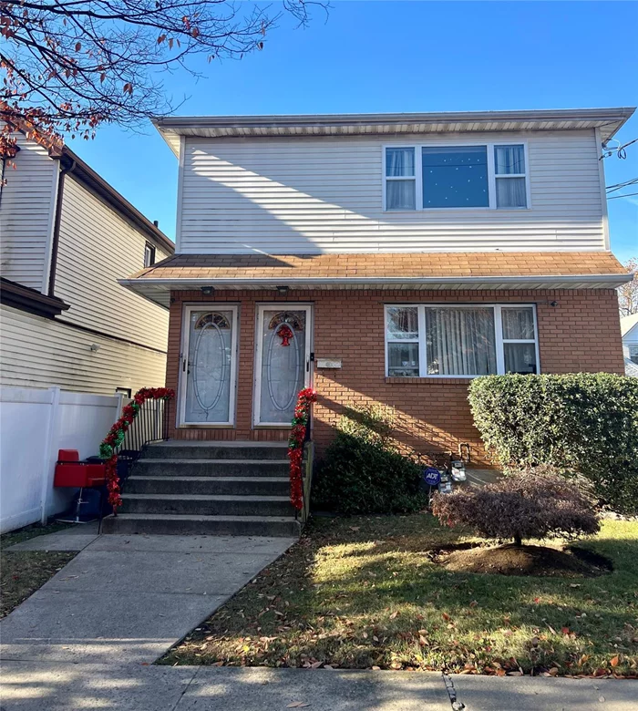 This spacious, fully detached, 2 family home is perfectly situated on a tree-lined street in Jamaica, NY. The over 3500 square foot home features a 3 bedroom, 2 bathroom unit on the 2nd floor, 2 bedroom, 2 bathroom unit on the first floor and a finished basement. You&rsquo;ll also have your own private, fenced-in backyard that&rsquo;s perfect for BBQs, entertaining guests, relaxation or play. In addition, the home has a convenient driveway which accommodates 2 cars. Taxes do not reflect STAR credit. Close to shops, restaurants, schools, transportation and places of worship.