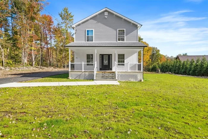 Exceptional three bedroom, two and a half bath Colonial home with over 2, 100 finishedsq.ft. with all the bells and whistles! Surround yourself in this custom designedhome which is situated in the Pine Bush school district. The first level consists of an openconcept floor plan, high ceilings and recessed lighting throughout including the livingroom, dining room and eat-in kitchen. This kitchen is a chefâ€™s dream with stainless steelappliances, custom double cabinets and crown moldings along with LED under cabinetlighting and granite countertops with full backsplash. Pella patio door from dinette arealeads to the concrete patio for outdoor dining and leisure time. A half bath and laundryroom complete this level. The second level consists of three generous sized bedrooms andtwo full baths. The master bedroom suite features dual custom built vanity sinks in bathand a walk-in closet. The additional full bath also has dual custom built vanity sinks.Gleaming hardwood flooring throughout the home and all of the baths are marble tiled.Recessed lighting, custom shelving and lighting in all closets. Front entrance door withsidelights, insulated glass windows and an impressive huge covered front porch with anoverhang of 300sq.ft. Oversized two car attached finished garage with epoxy flooringconsisting of 700sq.ft. with insulated doors and electric door openers. The paveddriveway provides for plenty of additional parking to accommodate you and your guests.Electric car charging connections. Additional details include soffit LED color changinglighting, dimmers on all light fixtures, bathrooms and powder room with smart fans, spray foam insulation throughout home, water softener and a surveillance system. Close proximity to allmajor shopping, dining, public transportation and endless area activities. Experience allthat the breathtaking Hudson Valley has to offer and explore. So yes, you can have it all. Please schedule your showing today. Thank you.