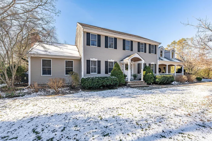 Exceptionally built & updated traditional farmhouse situated on 2.35 private acres centrally located in Laurel. This special property includes a barn with 2 stalls & tack room & has plenty of room for pool & tennis. This 3-bedroom 2.5 bath home has potential for a 4th first floor bedroom if needed which is currently being used as an office. The kitchen was updated in 2012 with all high-end appliances & craft-made cabinets- truly a chefâ€™s dream.  Hardwood floors throughout, living room with wood burning stove & custom stonework, a gorgeous sunroom w/ gas fireplace overlooking the pastoral backyard with barn. The backyard also features a gorgeous patio made of reclaimed brick. Other features include an oversized garage w/ a full attic for storage or possible expansion from the house, commercial grade well water filtration system, central vac, 7 zone sprinkler system, generator hook up & outdoor shower. Perfect for horse enthusiasts or anyone looking for a private North Fork escape!