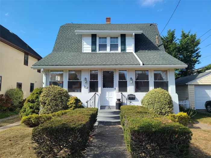 Welcome to this charming well built colonial home on a treelined street. Formal living room and formal dining room on the main floor as well as an EIK with sliding glass doors to a beautiful deck with gas hookup for the grill and a spacious backyard. Enclosed front porch. Gas heating and gas cooking. Long driveway fits 3 cars. Three bedrooms and large full bath. Laundry area in the basement with washer and dryer. Conveniently located close to schools, shopping and park.