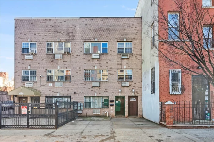 Discover the Apex of Opportunity at 556 Hart Street, Brooklyn, NY 11221This dynamic 3-family brick townhouse, built in 2004, presents an unrivaled investment or owner-occupied opportunity in the heart of bustling Bushwick. Boasting 3, 279 square feet of existing living space with the potential to build an additional 1, 654 square feet (for a total of 4, 933 square feet), this R6-zoned property offers endless possibilities for customization and future growth.Set on a 2, 031-square-foot lot with dimensions of 20.83&rsquo; x 97.5&rsquo;, this attached townhouse impresses with its substantial 20.8&rsquo; x 52&rsquo; building dimensions spread across three floors, making it ideal for creating spacious living units or reimagining it into your dream residence.Parking in New York City is a luxury, and this property delivers with a private driveway accommodating two cars. Additionally, a high-ceilinged, unfinished basement offers immense potentialâ€”whether for storage, recreation, or conversion into a livable space. The unfinished backyard is a blank canvas, awaiting your vision to transform it into a serene urban oasis.While the property needs work, the potential here is nothing short of extraordinary. Whether youâ€™re an investor seeking a high-yield asset or a homeowner with an eye for design, the FAR of 2.43 allows room to expand and add value. Situated on a quiet, tree-lined street, this townhouse offers both privacy and accessibility, placing you just moments from trendy cafes, eclectic boutiques, and multiple transportation options.With its solid brick construction, spacious layout, and prime location, 556 Hart Street is more than just a propertyâ€”itâ€™s a gateway to dynamic living and lucrative potential. Donâ€™t miss the chance to create something truly spectacular in one of Brooklynâ€™s most vibrant neighborhoods.