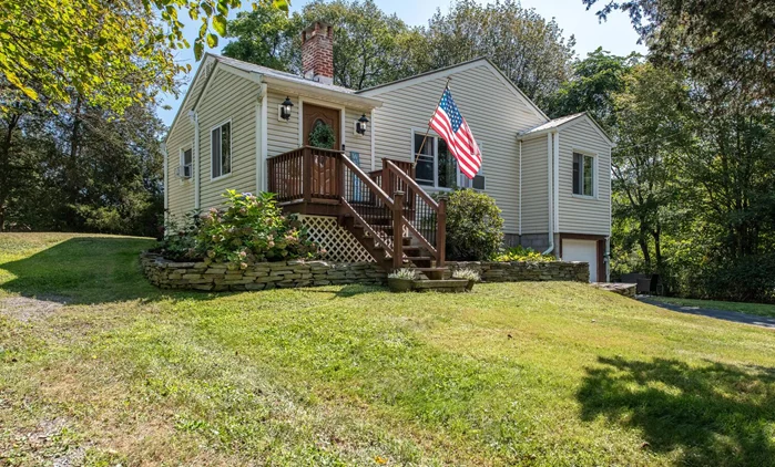 Welcome to this charming home in the quaint Town of Hyde Park. This sweet home seamlessly blends classic style with modern updates. Featuring beautiful hardwood flooring throughout, updated eat-in kitchen with granite countertops and ample cabinets, cozy and sun drenched living room with gorgeous stone fireplace and built-in shelving, 2 nicely sized bedrooms and a tastefully updated full bath. Additionally, there is a 1 car garage and unfinished basement/workshop area perfect for projects/hobbies. This home is move-in ready with key updates such as newer oil tank, well tank and pump and water softener. The exterior is low maintenance with newer vinyl siding, windows and metal roof. All of this on a beautifully landscaped lot with plenty of room to entertain. Just minutes to the Culinary Institute of America, the Hyde Park Greenway Trail System, Norrie Point State Park, Dinsmore Golf Course and under 20 minutes to the Village of Rhinebeck. Additional Information: Amenities:Storage, HeatingFuel:Oil Above Ground, ParkingFeatures:1 Car Attached,