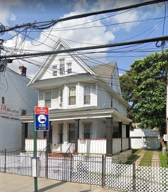 Excellent Development Opportunity at the heart of Jamaica, Queens. Zoning R5D, C1-4. Lot Size 40X100, Total Buildable 8000 Sqft. Possible to build a 10 family with six car parking space here. Possible to deliver with an Approved Plan upon buyer&rsquo;s request. Currently, it has a 2-family detached house with a 2-car garage. Monthly rental income is approx. $6600. The house is tenant-occupied and will be delivered vacant. Conveniently Located next to York College, 2 blocks from Jamaica Center Train Station, Close to all community amenities. EXCELLENT LOCATION!