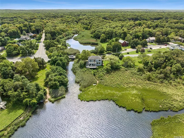 A very special property set amongst the bucolic setting of the Springs Historic District, this exceptional 4BR/4BA home sits on 1 acre of pristine water front with views of Accabonac Harbor from every room. Completely renovated in 2022, the main floor encompasses an open plan living room with wood burning fireplace, dining area, and true chef&rsquo;s kitchen with top of the line Miele and La Cornue appliances. Rounding out this floor is the guest bedroom/bath and the unparalleled four seasons room complete with ceiling heaters and retractable shades. The three upstairs bedrooms and bathrooms are the ultimate in style and luxury - each with their own unique features such as heated floors and solid walnut flooring. No detail of the home has been overlooked and great attention has been paid to utilizing every inch of space. The basement is currently used as an artists studio and has two access points and heated floors. Outside, there is a beautiful side yard with specimen plantings, an outdoor shower, two large decks and a covered porch to take in the gorgeous views, catch some sun or sit into the evening with friends.