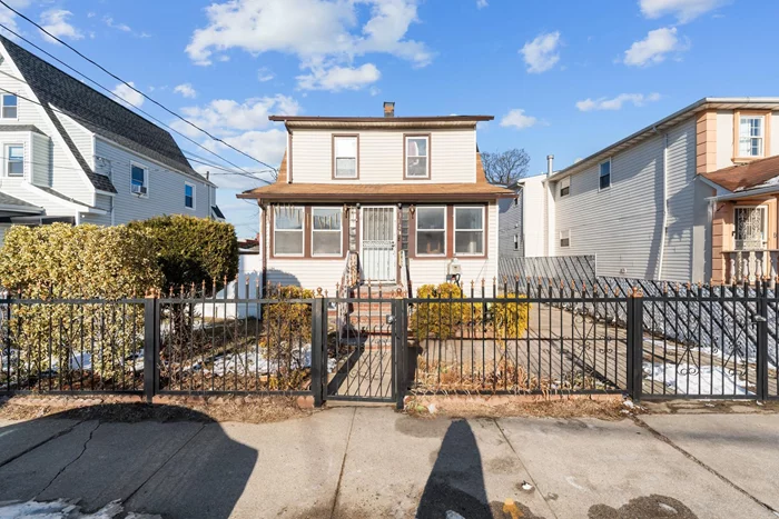 Well-maintained three bedrooms with two full baths and one half bath. This home features hardwood floors and granite countertops; the entire house is newly painted, with a full basement, a private driveway, two garages, a side yard, and a backyard.