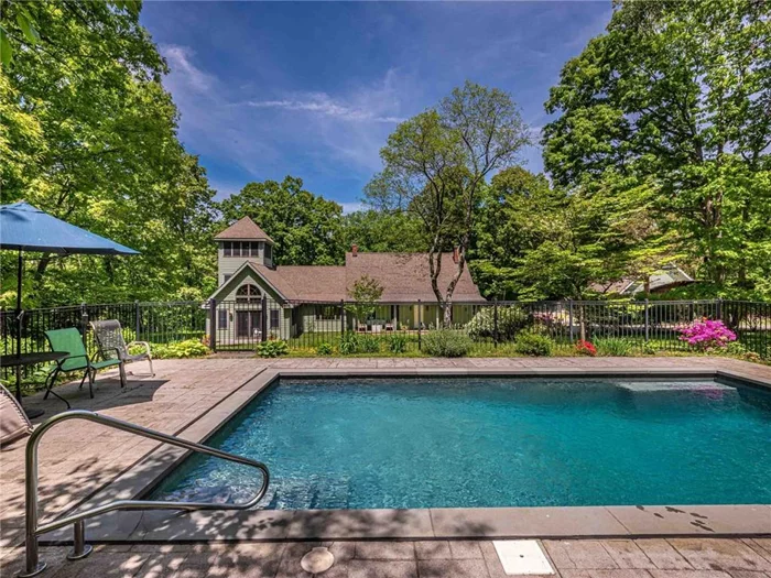 Welcome to 1000 Oaks, a quintessential Rhinebeck country home! This property,  nestled on 6.8 acres of land, consists of a 3200+ sq. ft. main house, an 800 sq. ft. recording studio, and a heated gunite pool. It also offers a lovely seasonal mountain view. Step into the evolution of 1000 Oaks. From its humble beginnings as a little hunting cabin in the woods, it was transformed into a cozy home of his own by a well-known local contractor, showcasing exceptional building quality. By 2008, the current owner reimagined the entire property, elevating it to a unique contemporary home while emulating its original building quality and adding artistic touches.  Like many a great home that embodies a living philosophy, 1000 Oaks embraces and reflects Wabi Sabi, a time-honored Japanese philosophy. It means accepting imperfection as part of life, following the lead of the natural surroundings, and finding beauty in humility and simplicity. Natural landscaping is preserved, wildflowers are welcome and cultivated, wood, field stones, and bricks are widely utilized, and low-contrast earthy colors are applied inside and outside. The goal is not to reach perfection but to curate harmony: living here is to be in touch with nature and in tune with ourselves.  Here are a few highlights: the family room has an attached full bath. It can host visiting guests; the tower&rsquo;s second floor is an office with two workspaces; the third floor is used as additional activity space where you can survey the property through the walls of windows. The fully functional music studio is a musician&rsquo;s dream and provides a multitude of potentials; the pool is a delight of summer. A new pump and new heater are standing by and will be conveyed. Each year, from November to late April, you can watch the sun setting behind the indigo Catskill Mountains. In the summertime, after the leaves grow in, the property feels secluded and very tranquil. Yet, it is only 6 miles from the center of Rhinebeck village, six miles from the Taconic Parkway, and a stone&rsquo;s throw from the Rhinebeck Performing Art Center.  No matter what brings you to Rhinebeck/Hudson Valleyâ€”to find a weekend getaway, establish your year-round home, or start a new chapter in lifeâ€”we invite you to experience 1000 Oaks. Most likely, you will enjoy its natural beauty. Perhaps you will find its earthy presence peaceful and relaxing, or its warm refined rustic aesthetics speak to you. It could strike a chord with you, and home is where your heart is. Additional Information: Amenities:Dressing Area, Storage, HeatingFuel:Oil Above Ground, ParkingFeatures:1 Car Detached,