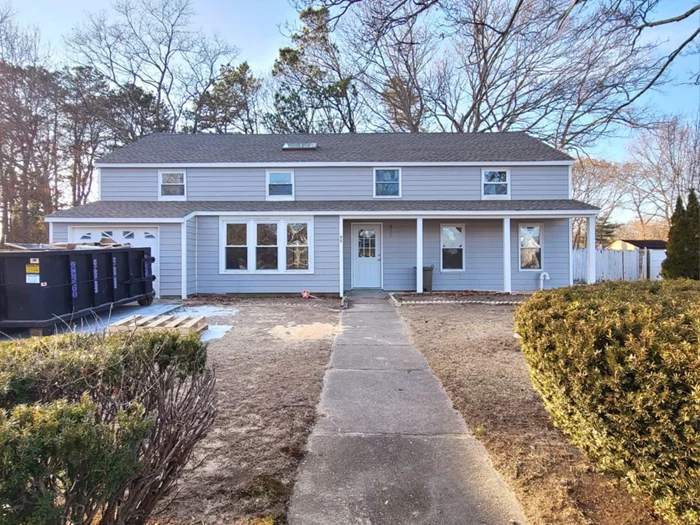 ***Fully Renovated Colonial Home with 5 Bedrooms & 2 Full Baths! New Central Air Conditioning System, 1 Car Attached Garage, Open Space Layout Living Room, New Kitchen & Bathrooms, New Flooring, New Electrical Panel and High Hats Throughout the house! and much more!!