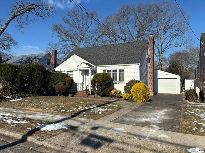 Cape Code Style with extension in the rear, 4 Bedrooms 2 Baths Full Basement with 1 car garage. Living Square footage is approximately 1, 349. Fenced landscaped rear yard. 1 car garage.