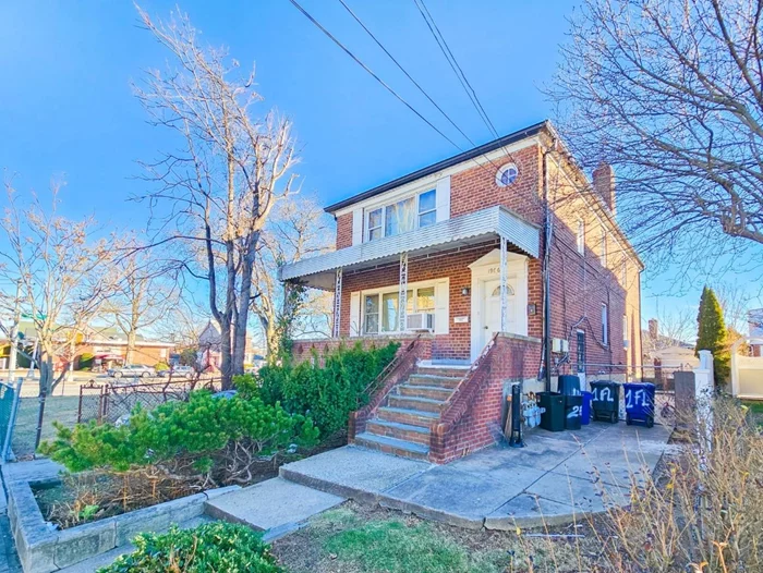 196-64 45th Ave, 11358; An Amazing opportunity to own this one of a kind property in Flushing NY! Fully detached sold brick 3 family; The house is 23x46 on a tremendous 80x80 lot! Property can be subdivided offering the new owners an option to build their dream home while having the rental income of the 3 family! This 3 family home offers 2 bedrooms / 2 bedrooms / 2 bedrooms, private driveway, bright sunny windows throughout and much more! Great convenient location, close to all!