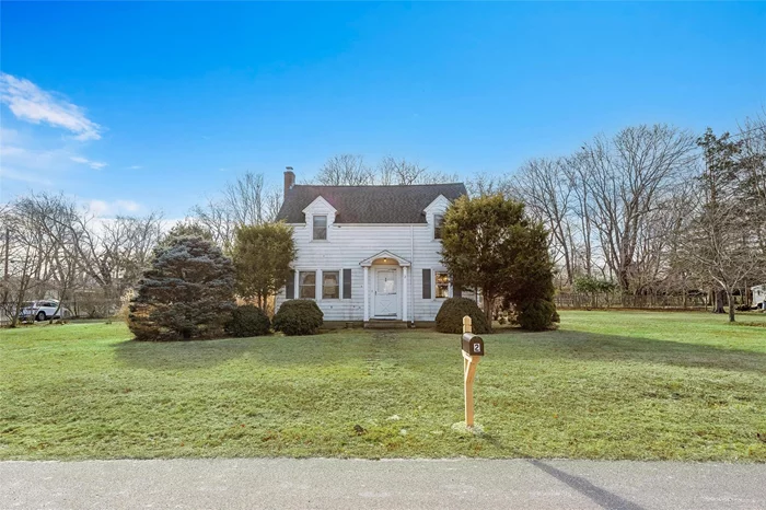 Discover this charming, sun-filled 3-bedroom, 2-bath home, ideally located south of Main Street and offering an extra .22-acre lot, complete with deeded water rights and a shared deep-water dock at the end of a quiet street on Senix Creek. The stainless steel and granite eat-in kitchen opens to a formal dining room or the spacious Living room with a cozy fireplace. Upstairs, you will find 3 bedrooms and the second full bath.With a 2+ car garage and extra driveway parking, youâ€™re close distance to the public pier and the Moriches Yacht Club. The Pier is a great place to fish, watch sailboat races, or simply enjoy the stunning views of the Moriches Bay all year round. The home also boasts original hardwood floors and a new roof. Located less than a mile from shops, restaurants, and more, and just 72 miles from NYC, this property offers a wonderful small-town feel while being close to the Hamptons. A truly special property with endless potential!