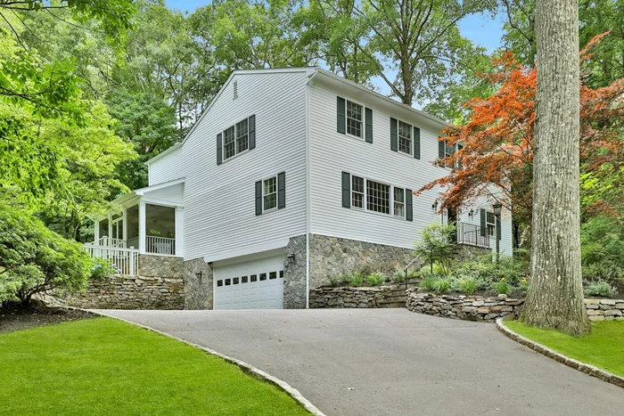 Welcome to 18 Valley Lane, a four-bedroom colonial situated on a sort after quiet street in Chappaqua. The main level consists of a living room, dining room, office, powder room and a large open eat-in kitchen/family room great for entertaining with access to a screened-in porch, outdoor bluestone patio and backyard. The upstairs consists of a large primary bedroom suite with a dressing area, fitted walk-in closet and bathroom with a double sink vanity, tub and oversized glass enclosed shower. Additionally, there are 3 bedrooms, hall bathroom and laundry room. The finished lower level with access to the two-car garage can make a great play area or gym. The house is conveniently located near downtown, dining, Metro-North and Chappaqua Crossing with Whole Foods, Lifetime Fitness, Chappaqua Performing Arts Center, shopping and much more. Donâ€™t miss this opportunity to make this your home!