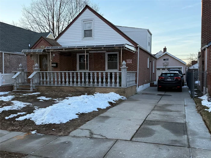 This charming single-family Cape Cod home is on a desirable, peaceful residential street. It sits on a 40x100 lot and features 4 bedrooms and 2 bathrooms. The property includes an inviting open front and a fully finished basement. Additionally, it comes with a private driveway and a 2-car detached garage.