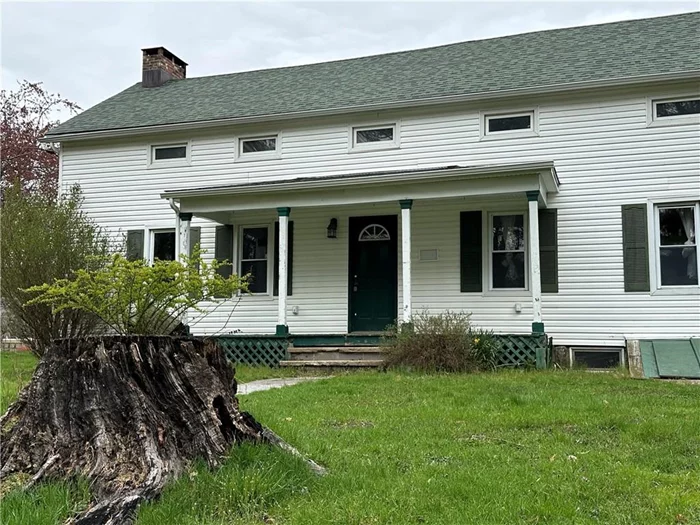 Village of Pine Bush! â€œBeautiful Farmhouseâ€ offering a 3 bedroom 2 full bath unit! Amazing wide plank wood flooring throughout, an abundance of character and charm surrounds you here. Two floors, private entry, ample off street parking, lovely front porch and a great enclosed side deck. Close to all amenities - walking distance to the Village, shops & schools. Tenants are responsible for utilities. Washer/Dryer hookups. Don&rsquo;t miss this one. Call to schedule a showing today. Additional Information: HeatingFuel:Oil Above Ground,