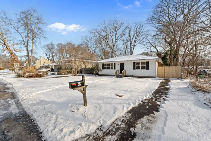 Ready to fall in love?! This stunning, fully renovated ranch is nestled on a quiet, tree-lined block in the heart of Middle Island, offering exceptional curb appeal and modern amenities. As you step inside, you&rsquo;ll be greeted by brand-new sprawling floors and a bright, open-concept design that flows seamlessly throughout the home. The centerpiece is the fully updated chefâ€™s kitchen, featuring elegant shaker cabinets, gleaming quartz countertops, a subway tile backsplash, and brand-new stainless steel Samsung appliances.The home boasts three spacious bedrooms, each with ample closet space and filled with natural light. The newly tiled bathroom exudes modern sophistication, completing the luxurious interior. Outside, the park-like backyard is fully fenced, providing privacy and endless possibilities for outdoor gatherings, gardening, or relaxation. The oversized driveway offers plenty of parking, adding convenience to this exceptional property.Additional upgrades include brand-new windows, a new heating system and hot water heater, all-new sheetrock and insulation, and countless other enhancements that add value and peace of mind. Donâ€™t miss the opportunity to own this turnkey gem in a desirable location. Schedule your showing today and make this beautiful house your home!