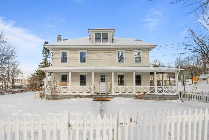 Charming Farmhouse with Hudson River ViewsNestled in the hamlet of Chelsea in Wappinger, NY, this picturesque four-bedroom, one-bathroom farmhouse offers a perfect blend of charm and convenience. With stunning Hudson River views, this home is brimming with character, featuring original wide-plank floors, molding, and pocket doors.Enjoy the outdoors on the wraparound porch, in the adorable backyard, or take advantage of the private driveway and garage. Located just 11 minutes from the Beacon Train Station, 8 minutes from the New Hamburg Metro-North, and close to Amtrak, this property offers easy access to NYC and beyond.Whether youâ€™re looking for a commuterâ€™s dream, a second home, or a full-time residence, this home is ready to be brought back to life. Donâ€™t miss this opportunity to own a true Hudson Valley gem.