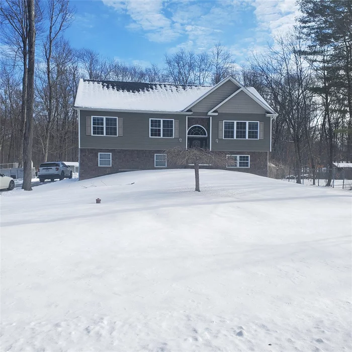 Welcome Home to this immaculate beauty that sits back off a dead end country road. This 3 bedroom 3 full bath home is located in the Town of Montgomery within the Valley Central School District. There is so much space for you inside and out. The lower level offers a huge area and a full bath .Patio doors lead out to the vast yard to enjoy for cook outs and outside activities. The open concept living, dining and kitchen area with cathedral ceilings is wonderful for entertaining making you not feel crowded. There are 3 generous sized bedrooms, a hall bath and a full master bath in the master bedroom complete with whirlpool tub. There is storage space galore including an attic area. The two car garage complete with automatic door opener makes it nice so; your car can be kept inside. Landlord will take care of the lawn. Tenant responsible for all utilities and snow plowing of driveway (next door neighbor has a plow). Some pets may be allowed. Don&rsquo;t miss out on this one!!This is in a convenient commuter area; located off 17K, close to I87 and I 84 and so close to the village of Montgomery with all the amenities offered within.