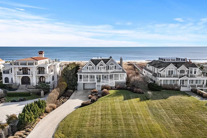 Completely refreshed and ready to impress, this 6-bedroom oceanfront home is a must-see. Set on 1.61+/- acres with 112 feet of ocean frontage, it offers unobstructed views of both the ocean and bay, with stunning water views visible from every bedroom.The open and inviting floor plan includes a sunlit great room, a gourmet kitchen, and seamless access to expansive outdoor spaces. The gunite pool and one of the most spacious dune decks on Dune Road provide the perfect setting for relaxation and entertaining.With preserved wetlands across the street and panoramic water views from every angle, this home captures the essence of serene Hamptons living. Whether youâ€™re looking for a seasonal getaway or a year-round retreat, this exceptional property is ready to welcome you home.