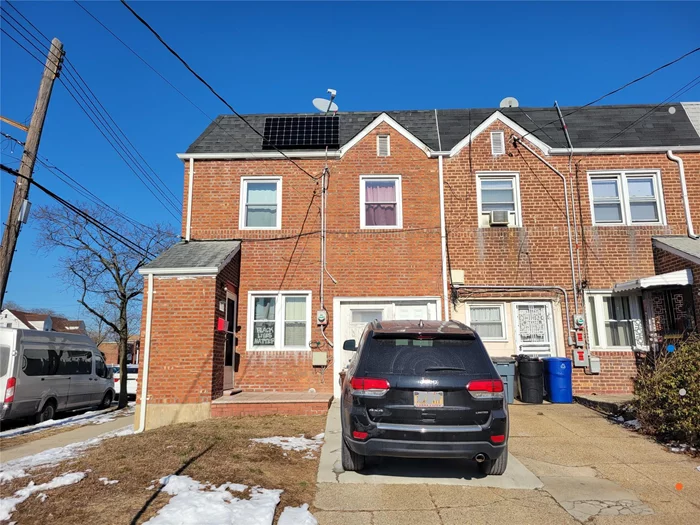 Charming South-Facing Corner Property with 3 Bedrooms and 1.5 Baths on the market!This beautifully maintained brick single-family home, built in 1945, offers warmth and character with modern updates. The first floor boasts wood floors, high ceilings, beautiful hardwood floors, and plenty of natural light from many windows. The spacious kitchen is equipped with a gas stove, dishwasher, and separate microwave, and it opens to the backyard. Additional features on the first floor include a half bath, boiler & electric room, and convenient front entrance access.Upstairs, you&rsquo;ll find 3 generously sized bedrooms and a full bathroom, perfect for family or guests. The property includes a private driveway with one parking space, a fenced PVC backyard with a shed, and solar panels for energy efficiency.This is a fantastic opportunity to own a home with timeless charm and thoughtful upgrades!