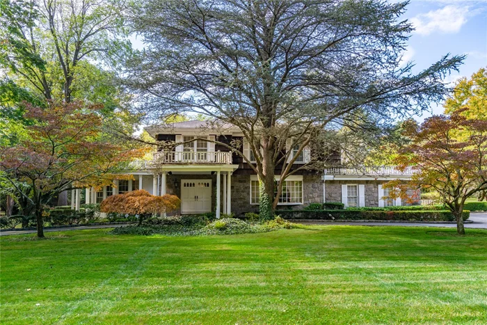 Nestled against the back drop of a breathtaking scenic golf course, this stunning Old Westbury property boasts unparalleled views that will leave you in awe. This five bedroom Colonial residence is ripe for a complete renovation. It presents an exceptional opportunity to reimagine your dream residence in a idyllic setting. Imagine watching the sun rise over the lush fairway or hosting a gathering in a beautifully crafted new build tailored to your lifestyle. With the perfect blend of tranquility and potential, this property is a canvas awaiting your personal touch.