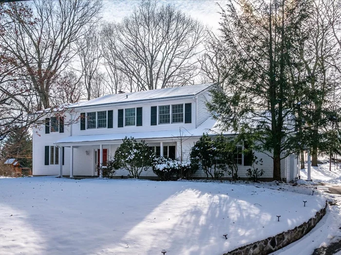 Bring your vision to this spacious 5 BR Center Hall Colonial with a fantastic layout for today&rsquo;s discerning homeowner. Set on a level half acre lot in one of the most convenient locations in town, this is an amazing opportunity to make this your dream home. A welcoming entry flows easily to a large sunny living room, formal dining room, family room with fireplace and an eat-in kitchen with endless possibilities. A spacious laundry/mud room will make everyday living a breeze in this well laid out home. The second floor boasts a primary bedroom with en-suite bathroom and walk-in closet and four additional spacious bedrooms with ample closets and a large hall bath. A large finished lower level provides wonderful play and recreation space. Located a short walk from the Bedford Hills Train Station and moments to highway, recreation/park, school and shopping, this is a commuterâ€™s delight. Be in the heart of it all yet totally private with room for all in this wonderful suburban home. Taxes shown are without STAR of $1, 219 for those who qualify.