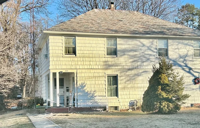 Three bedroom 1.5 bathroom home in the Colonial Terrace Neighborhood. 1st floor has a galley kitchen, living room, dining room and 1/2 bath. Second floor features 3 bedrooms with a full bath. The primary bedroom is spacious with 2 closets. Has a full unfinished basement perfect for additional storage and all your utilities. Perfect commuter location. Close to NYS Thruway, Route 84, Newburgh Waterfront, the Beacon train station and Stewart Airport.