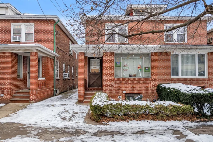 Welcome to 1554 East 38th Street! This charming single-family brick home in Marine Park offers 3 spacious bedrooms, 2 bathrooms, a large eat-in kitchen, a formal dining room, and a cozy living room. The fully finished basement, with a separate entrance, adds versatility. Enjoy a private garage and a generously sized backyard.The house is in mint condition, needs some TLC, and is being sold as is. Conveniently located in a prime location, this is a great opportunity to own this property at an affordable price. Schedule your viewing today!