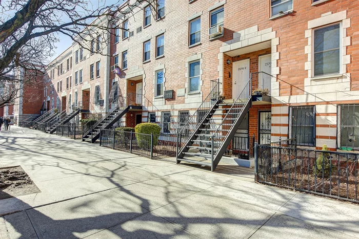 This spacious 2-bedroom, 1.5-bathroom duplex condo at 2579A Frederick Douglass Blvd is a fantastic opportunity to own in the heart of Harlem. The first floor features an large living room with hardwood floors, a functional kitchen with dining area and ample cabinet space, a convenient half-bath, a laundry room, and direct access to a private backyard patio, perfect for outdoor relaxation. Upstairs, youâ€™ll find two well-sized bedrooms with generous closets, a full bath, and heating furnace. While well-maintained, this home offers the potential for personal updates to make it truly your own. Located near multiple subway lines (B, C, 2, 3), shops, restaurants, and parks, this condo delivers both value and an unbeatable location. Donâ€™t miss outâ€”schedule your viewing today!