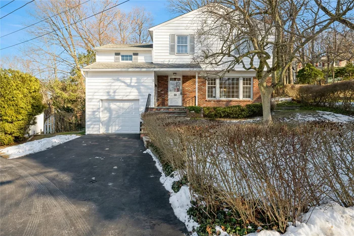 At the end of cul-de-sac, you will find 30 Henry Court. It was built in the early 1960&rsquo;s, with an open floor plan, attracting lots of natural light. Six steps up from the entrance hall, is a private bedroom suite with a closet and full bath. Sliding glass doors off the dining area, lead to a large deck and a usable, but hilly backyard.