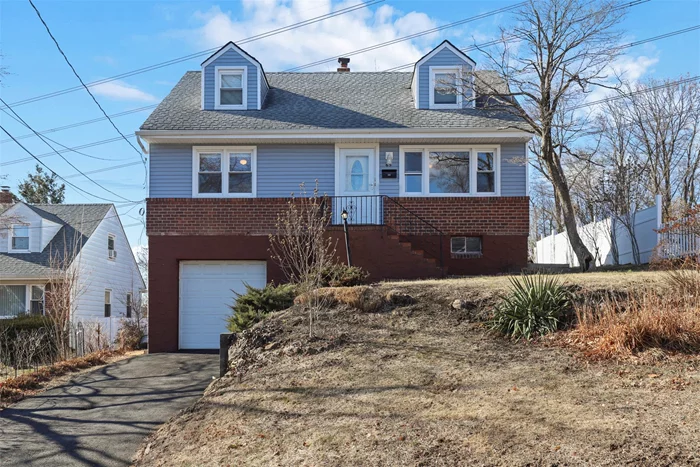 Welcome to this delightful two-level Cape Cod home, ideally situated just off Tuckahoe Road in the vibrant city of Yonkers. This property boasts three spacious bedrooms and two full bathrooms, making it perfect for families or those looking for extra space. Step inside to discover areas that have been thoughtfully partially renovated, offering a blend of classic charm and modern touches. The highlight of this home is the inviting covered porch, perfect for enjoying your morning coffee or unwinding after a long day. With super high ceilings in the one-car garage, there&rsquo;s ample room for storage. The full-size basement offers a laundry setup and ample space for storage or potential living areas. This home is not only convenient to local amenities but also has tons of potential for the next owner to make it their own.Donâ€™t miss your chance to own this gem in Yonkers â€“ itâ€™s waiting for your personal touch!