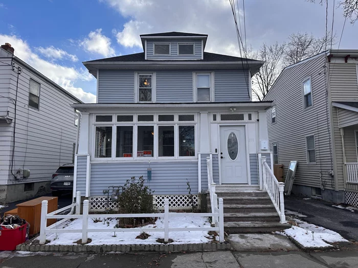 As you approach this charming home, you&rsquo;ll immediately notice its curb appeal, highlighted by updated wide paver steps leading to a spacious enclosed front porch with brand-new flooring. In fact, new flooring extends throughout the entire home. This home has been thoughtfully updated, featuring a new roof, new driveway, and a new gas range in the kitchen. As you move through the inviting living area into the formal dining room, you&rsquo;ll appreciate the built-in features that enhance the home&rsquo;s original character. Upstairs, you&rsquo;ll find three bedrooms, plus an additional space that could serve as a fourth bedroom, home office, craft room, walk in closet, or whatever suits your needs. A full bathroom completes the second floor. The full basement includes a washer, dryer, and ample storage space. Off the kitchen, step outside to your brand-new back deck, which spans the entire width of the homeâ€”a perfect spot to relax. In the summer, youâ€™ll love not only the deck but also your above-ground pool. The fully fenced backyard offers both privacy and space to entertain, complete with a new pergola that adds extra charm. There&rsquo;s also a storage shed for added convenience. Location is everything, and this home has it all! From your newly paved private driveway, you&rsquo;re just minutes from the Newburgh-Beacon Bridge, NY State Thruway, Route 84, shopping, dining, public transportation, and more. Lovingly cared for by its owner for nearly 30 years, this home is ready for its next chapter and new memories. It truly feels like homeâ€”come see it today, and it just might be the perfect one for you!