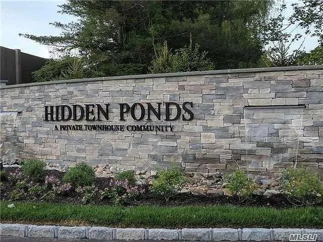 Rare Opportunity in Hidden Ponds Condominium! Completely Renovated 2 Br 2 Bath Ranch Condo. Features Eik, S/S Appliances, 2 Full Baths, Living Room, Huge Master Suite, 1 Additional Bedroom, And 1 Car Attached Garage. New Wood Floors. Gated Community With, Clubhouse, Pool, Playground And Tennis.