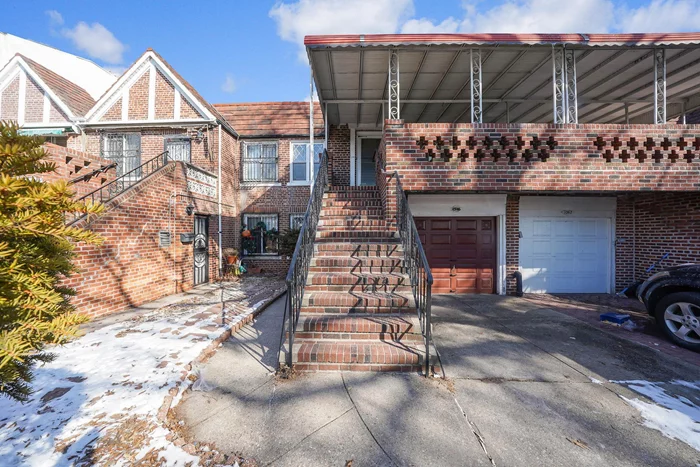 Welcome to an incredible opportunity in the Bath Beach neighborhood of Brooklyn! This legal 2-family home is conveniently located just off the Belt Parkway, offering easy access to everything the area has to offer. The upper level boasts two spacious bedrooms, a formal dining area, a bright living room with bay views, a well-appointed kitchen, a full bath, a laundry room, and a private deck perfect for relaxing. The lower level features a large bedroom, an additional living room, a kitchen, and a full bath, making it an ideal space for extended family or rental income. Enjoy breathtaking views of the Bay right from your living room and take advantage of the home&rsquo;s prime location just minutes from the Verrazzano Bridge. With the added convenience of garage parking and a private driveway, this is a rare find that wonâ€™t last longâ€”schedule your showing today!