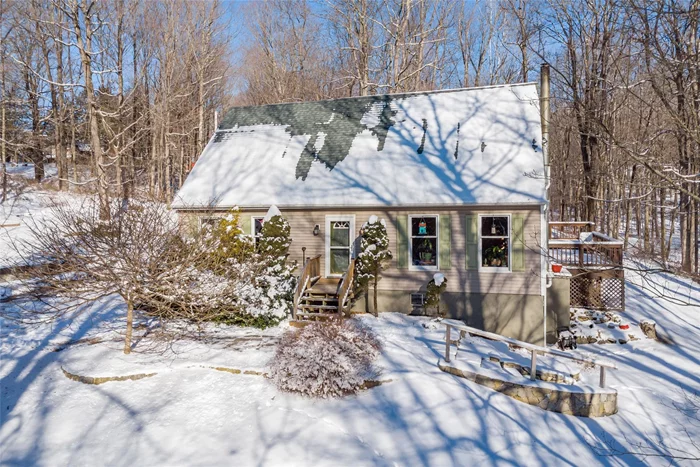 A charming Cape Cod rental, 3 bedroom, 2.5 bathrooms privately located on 5.5 acres & a long private driveway. This home has been renovated with wood floors throughout the downstairs, pergo flooring upstairs, all carpeting has been removed. A new roof has been installed. There is a private patio behind the home & a 12 x 20 shed for storage. The primary bedroom has a laundry chute for your convenience. Only minutes from the train & the Village of Pawling with easy access to major highways for an easy commute. The rental is available for a 2 year lease starting July 1, 2025. Pets at owners discretion. Rent spree for credit check, $20 fee to each applicant. References & verification of income required. Please provide tenants insurance & drivers license.