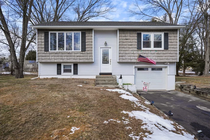 Welcome to this beautifully updated raised ranch home in Wappinger Falls! This charming 3-bedroom, 1.5-bathroom home features a stunning, renovated kitchen complete with a center island, perfect for meal prep and casual dining. The open-concept living and dining areas provide a bright and inviting space for entertaining, while the kitchenâ€™s modern finishes, including sleek countertops and stainless steel appliances, are sure to impress. The finished lower level offers additional living space, ideal for a family room, home office, or gym. Step outside to a large deck to enjoy outdoor dining, relaxation, or entertaining. Outside, you&rsquo;ll enjoy a large, private backyard that provides endless possibilities for outdoor fun. Situated in a quiet neighborhood with easy access to major commuter routes. Explore the charming downtown area of Wappingers Falls, where you can indulge in delicious dining options, boutique shopping, and local attractions. Nature enthusiasts will appreciate the proximity to scenic parks and outdoor recreational areas, perfect for hiking, picnicking, and enjoying the beauty of the Hudson Valley. Donâ€™t miss out on the opportunity to make this lovely home your own!