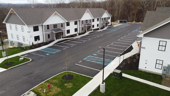 Welcome to Deer Creek Apartments, Dutchess County&rsquo;s newest and brightest Community. Located conveniently on Sheafe Road directly off Route 9 in the Town of Poughkeepsie. Offering a quiet wooded place to call home. Unit 105 is on the 2nd floor and is available on 3/1/2025. The unit comes equipped with luxury vinyl plank flooring throughout, quartz countertops, oversized kitchen sink with large industrial Delta faucet, GE Appliances including a gas range along with your own washer and dryer in this 2 bedroom and 2 full bathroom unit. For safety features the community offers sprinklers throughout, cameras for all exterior areas, 24/7 emergency maintenance and wood slat blinds in all bedrooms for privacy. Storage units in the basement are available on request. Pet policy available upon request. Credit and background check required.