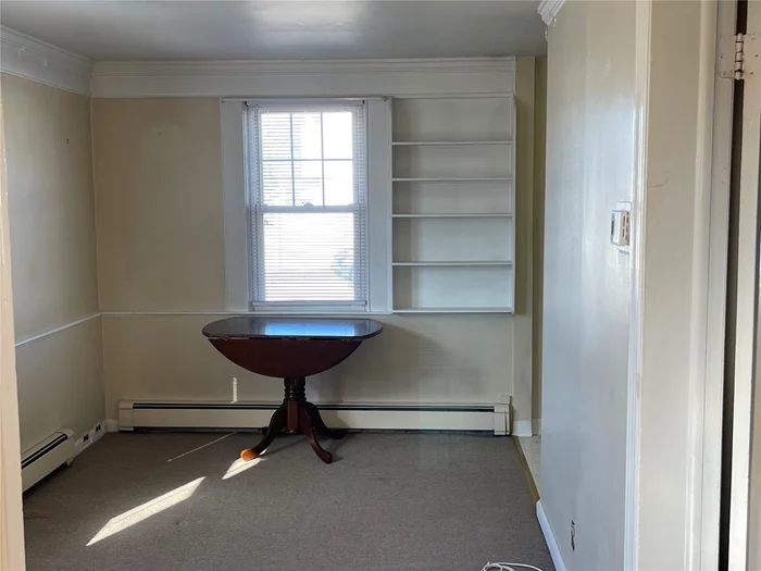 Sun Shine filled Beautiful 1 bedroom apartment on main floor, living room, kitchen, gas cooking and gas heating, large windows, Coin Operated Laundry Machine available, Rent includes gas, electric, water and landscaping.