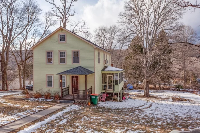 Located in the quaint Town of Putnam Valley, this fully updated second floor three bedroom farmhouse apartment, offers rural living minutes from shopping and restaurants. New kitchen appliances; stain glass windows; new doors; deck; full deck; use of backyard; use of coin operated washer and dryer in basement. Minutes from Peekskill, Yorktown, Mahopac, Cold Spring and the Taconic Parkway. Two assigned parking spaces. No smoking. No pets. Coin operated washer and dryer available in basement. Landlord is responsible for water, snow removal and private garbage. Tenant responsible for propane and electric.