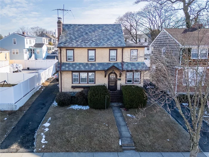 Spacious colonial on tree lined street offers character, charm, easy entertaining and a warmth that invites all to come to see this lovely home.153 Breckenridge offers entrance foyer where one leaves their wet shoes and a grand second foyer which set the tone of this beautiful home.First floor offers living room with working fireplace, den, formal dining room, eat in kitchen with breakfast nook, pantry with access to rear porch, backyard and two car garage.Second level offer primary bedroom, bedroom 1, bedroom 2, bedroon 3 which also can be used as a sitting room, or office. full bathroomLarge full walkup attic.Lower level unfinished , has full bathroom , utilities and laundry.