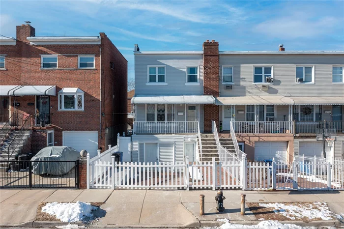 Spacious and Updated Single Family Home in the heart of Throggs Neck. It comes up as a 2 family but legally a 1 Family with Updated lower level. It is Not a Basement its a Walk in with front and back entrance. This home has been lovingly cared for by the current owners who I sold the house to over 20 years ago.Some Home Highlights,  3 spacious bedrooms,  MBR can fit a king size bed and the other 2 bedrooms can fit a Queen size bed. Updated full bathroom. The Main Level features an updated kitchen with stainless steel appliances and granite countertops along side a dinette area. There is a door that leads outside, Double deck and nice size backyard. There is also a powder room on the main level & Spacious LR. The Lower Level can be used for extended family or guest. They have their Own bedroom and Full Bath with summer kitchen. Lower level has a front and back door entrance. Front and backyard are both fenced in. Their is driveway Parking for 1 car. Lower level has its own electric meter and separate heating system. Lower level is Above Grade. Close to Schools, Stores, Major Highways and Bridges. Surrounded by a variety of restaurants on E.Tremont Ave. offering a diverse dining options. This home is filled with love and Warmth waiting for the new lucky owners to make their own Cherished memories. The owners are downsizing and sad to leave but are ready to move on to Their next chapter. Laundry area is on lower level and has its own space. House Needs Flood Insurance. Hardwood Floors and Tiles throughout Most of the House. Attached on One Side.  Dont Miss Out on this Opportunity.