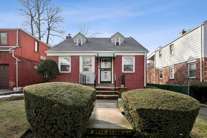 Move right into this beautifully maintained and updated brick Cape, filled with natural light and warmth! Nestled on a picturesque block in Hollis Hills, this inviting home features 3 bedrooms, 1 full bath, and gleaming hardwood floors on the first floor. Enjoy the serene views from the Florida room, which overlooks a private backyardâ€”perfect for relaxation or entertaining.Main Features:First Floor: Spacious living room, updated kitchen with dining area, full bath, 2 comfortable bedrooms, and a bright Florida room.Second Floor: Expansive bedroom offering privacy and versatility.Basement: Fully finished with a large family room, laundry area, and utilities.Exterior: Private driveway and a one-car detached garage for added convenience.Donâ€™t miss the opportunity to make this charming home your own!