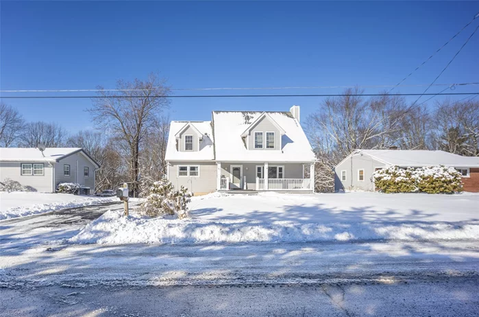 This Charming Cape Cod Style Home offers 3 Bedrooms and 2 Full Bathrooms. The Living Room & Dining Room feature an open floor plan into the Kitchen. Hardwood floors shown throughout the 1st Floor. The slider from the Dining Room enters into the Den. Also, there are 2 large Bedrooms and a Full Updated Bathroom on the first floor. The 2nd floor addition was constructed in 2003 which features a Primary Bedroom with an En-Suite Primary Bathroom and Walk in Closet. There is also a Spacious Office. The Basement is unfinished plumbed for the washer & dryer(not included but negotiable). A one-Car Garage towards back of the house can be accessed thru the basement. The many updates and special features include: 1000 Gallon Septic Tank 2022 and leach fields 2024, Drilled Well 2017, Windows 2000, New Boiler & 275 Gallon Oil Tank 2024.  Brick Fireplace, Generator Hookup (generator not included but negotiable),  Easy care Vinyl Siding 2003. The Private level backyard is great for outdoor fun. This home is located on a Quiet Cul de Sac street. Close to the Metro North train station, walkway over the Hudson, shopping, restaurants, hospitals, businesses, recreation fields, landmarks, historical sites, colleges, and more. This one is the perfect match for you, donâ€™t let it get away!