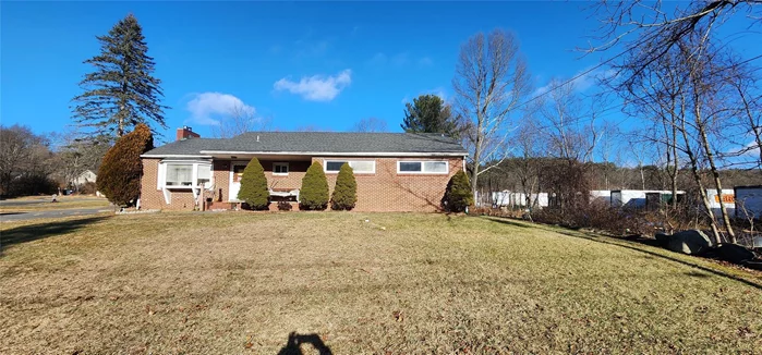 Welcome to this spacious, brick ranch home located in the peaceful town of Sparrowbush, just minutes from the charming town of Port Jervis. This 3-bedroom, 2-full bath home offers plenty of space for comfortable living and is situated on a generous lot with a full basement and large living areas.The large living room features a cozy wood-burning fireplace, perfect for relaxing on cold evenings, while the adjacent dining room provides a great space for family meals or entertaining guests. The home does need some TLC â€“ great opportunity to add your personal touch!Currently being used as a rental property with tenants in place, the home offers potential for investors or those seeking a project. The full basement adds even more space for storage, a workshop, or potential expansion.